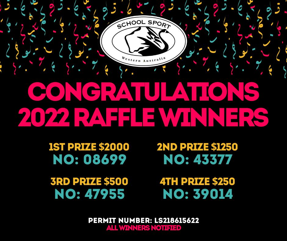 Congratulations Raffle Winners – SSWA